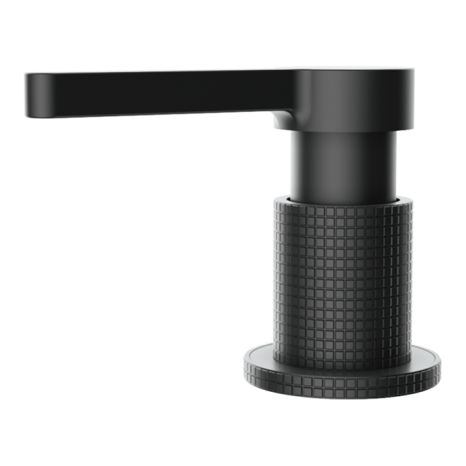 Дозатор для моющего средства OMOIKIRI OM-05-GM латунь/вороненая сталь 4995080