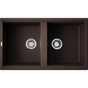 Мойка OMOIKIRI TEDORI 86-2-DC Tetogranit/темный шоколад