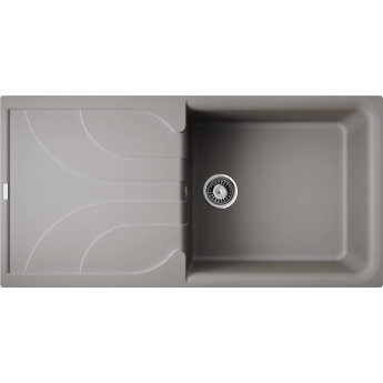 Мойка OMOIKIRI YASUGATA 100-GR Tetogranit/Leningrad grey