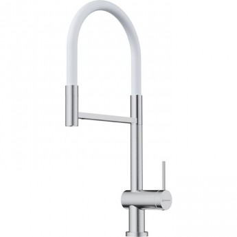 Смеситель OMOIKIRI KANTO-2 PLUS-SB-BN-WH латунь/нержавеющая сталь/белый Смеситель OMOIKIRI KANTO-2 PLUS-SB-BN-WH латунь/нержавеющая сталь/белый