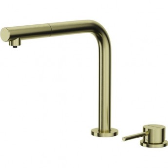 Смеситель OMOIKIRI NARA 2 PLUS-S-LG латунь/светлое золото Смеситель OMOIKIRI NARA 2 PLUS-S-LG латунь/светлое золото